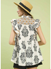 Fall Florals Cap Sleeve Top