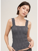 Lace Textured Square Top
