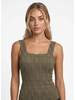 Lace Textured Square Top