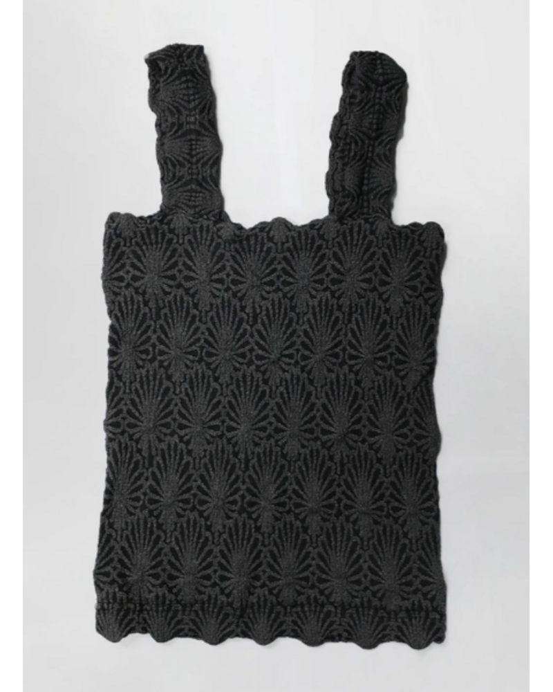 Lace Textured Square Top