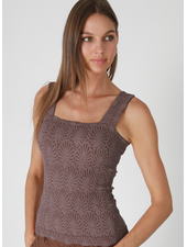 Lace Textured Square Top