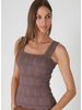 Lace Textured Square Top