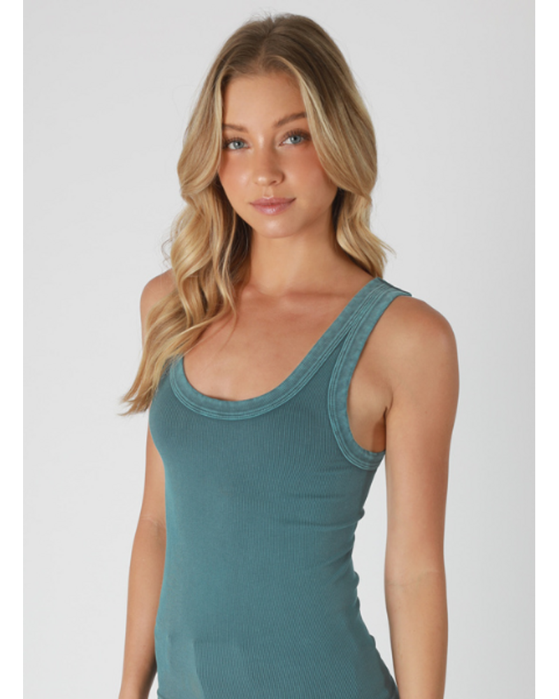 Reversible Ribbed Tank Top