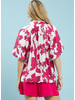 Bold Floral Printed Top