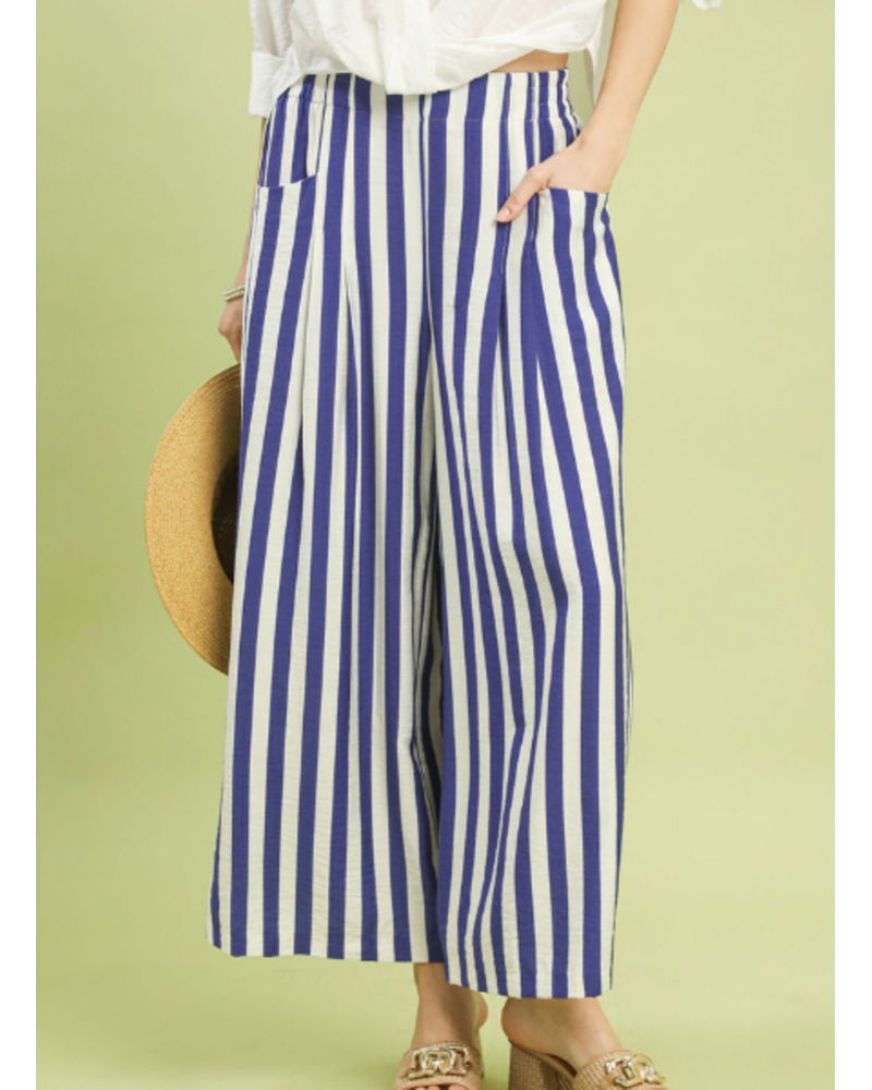 Striped Wide Leg Pant