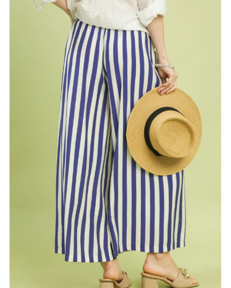 Striped Wide Leg Pant