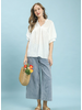 Textured Lace Trim Top