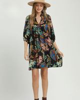 Paisley Babydoll Dress