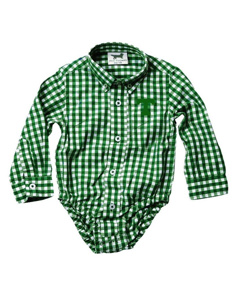 Wes & Willy Gingham Onesie