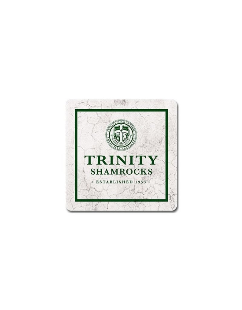 Legacy Athletics Legacy Sandstone Coaster Trinity Crest