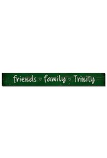 Legacy Athletics Friends Family Trinity Wood Plaque