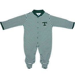 Creative Knitwear Creative Knitwear Stripe Bodysuit Footed Romper