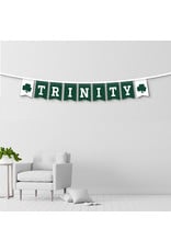 University Blankets and Flag Corp Banner String Trinity with Shamrocks