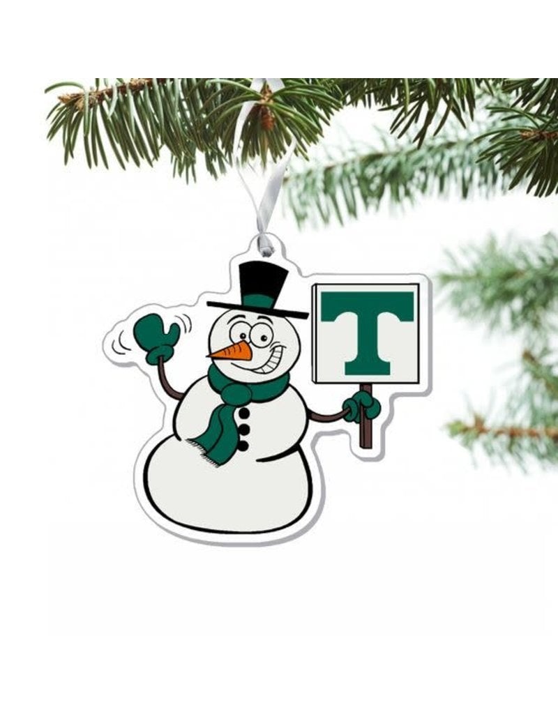 CDI Ornament Trinity Snowman with Sign