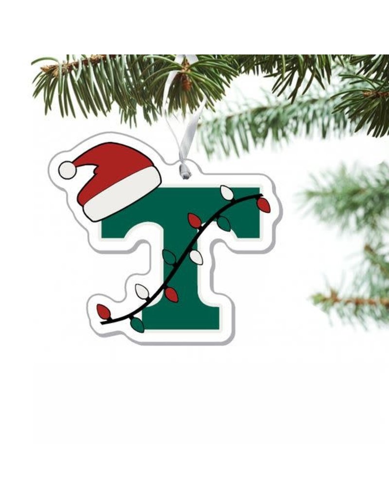 CDI Ornament Trinity Lights and Santa Hat