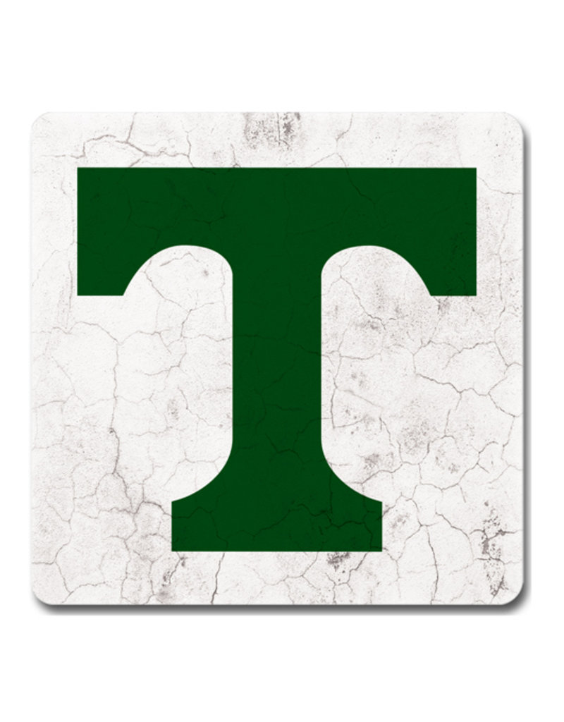 Legacy Athletics Coaster Cream with Greeen Power T