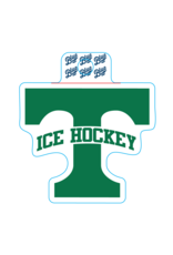 Blue 84 Power T  Hockey Sticker