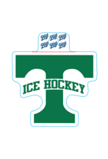 Blue 84 Power T Ice Hockey Sticker