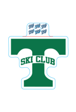 Blue 84 Power T Ski Club Sticker