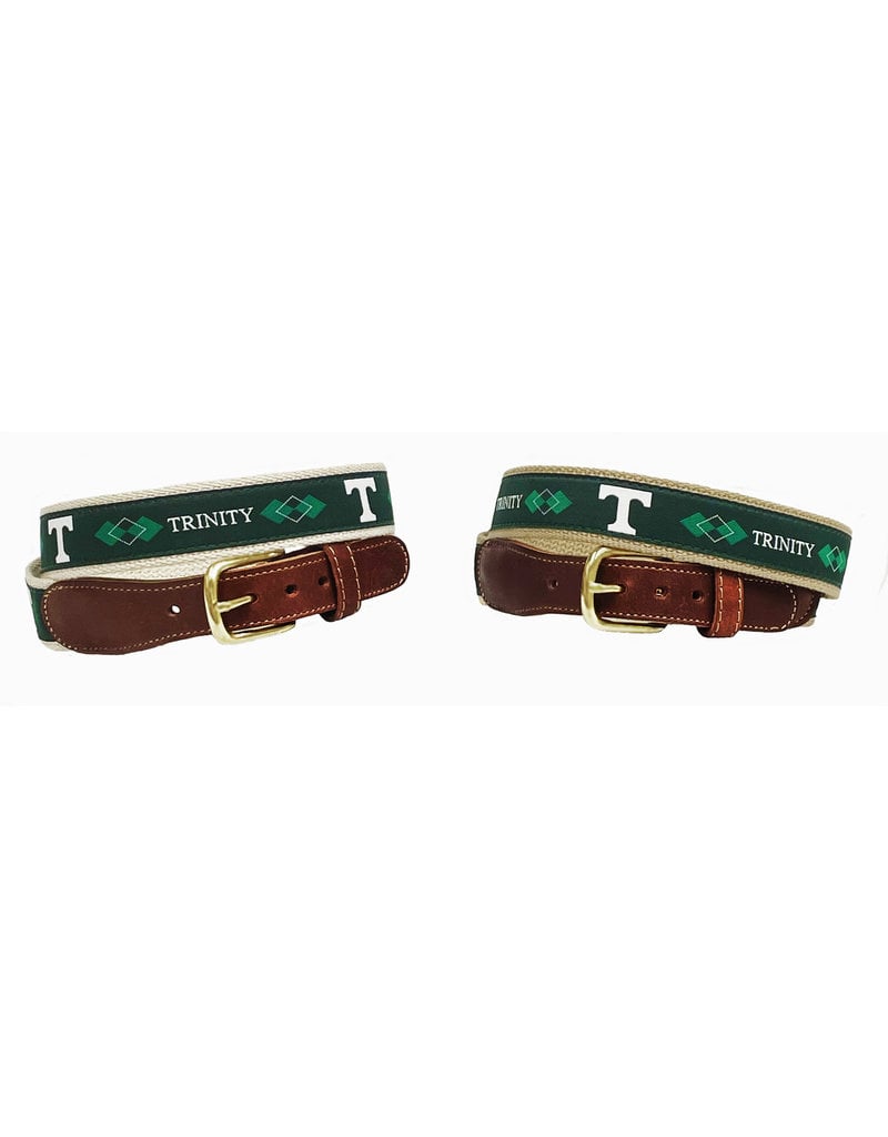 Charm City Clothing New Trinity Belt- Leather End, Brass Buckle