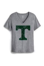 League League Heather Ladies V-neck