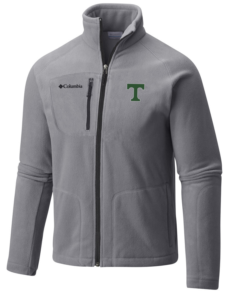 Columbia Fast Trek 11 Full Zip Cool Grey - Trinity Campus Store