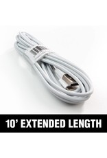 smashdiscount White Lighting Cable 10ft