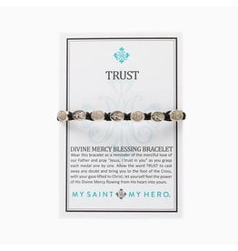 My Saint My Hero Trust  Divine Mercy Bracelet