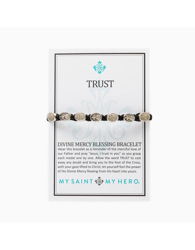 My Saint My Hero Trust  Divine Mercy Bracelet