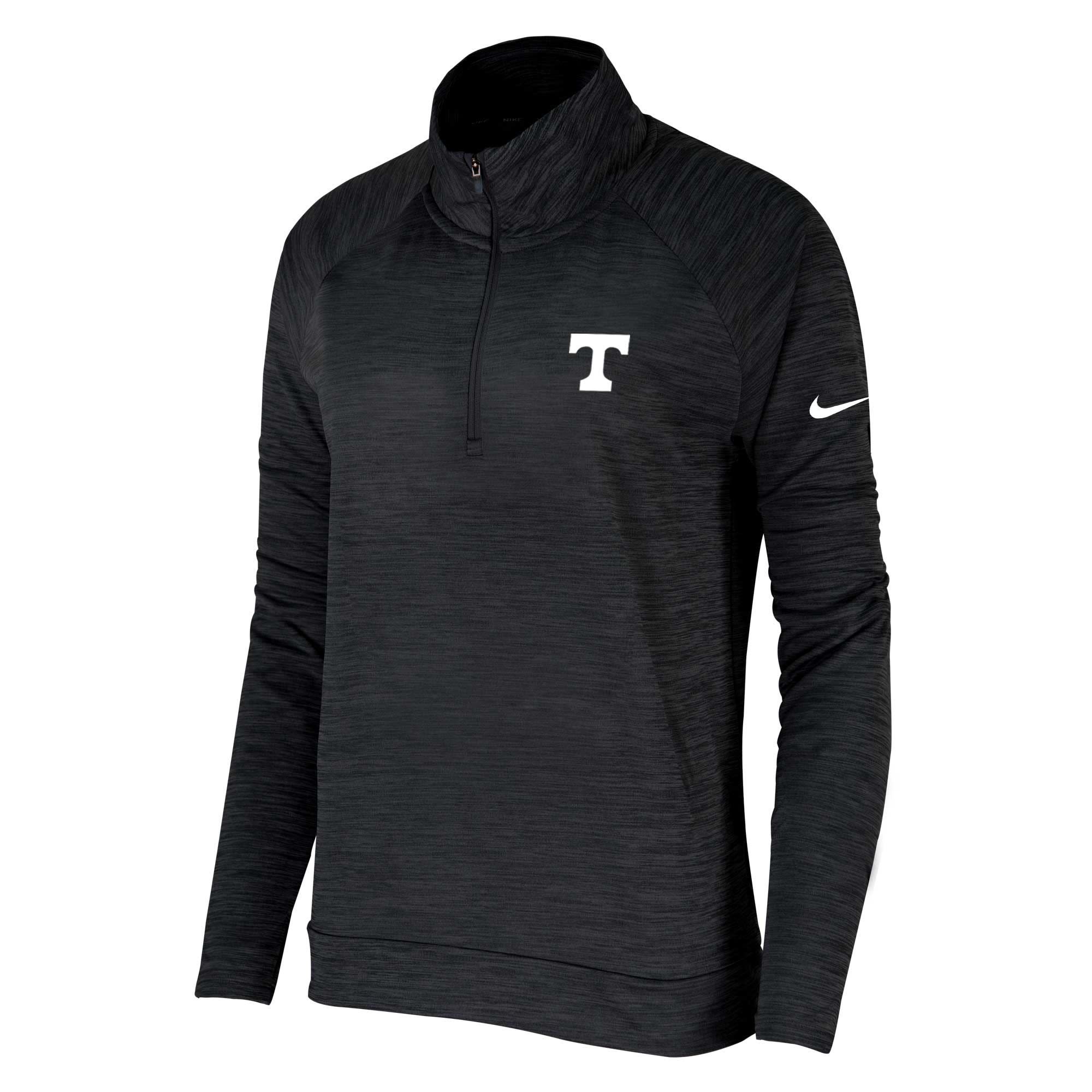 Nike Women Black Pacer Half Zip