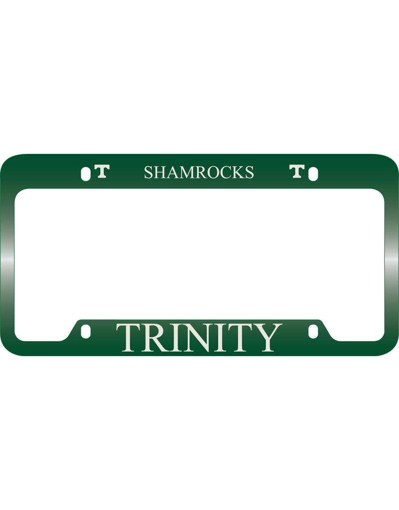 LXG Trinity/Shamrock  License Plate Frame Metal