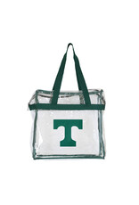 Spirit Products Clear Stadium Regulation Tote Green Bag