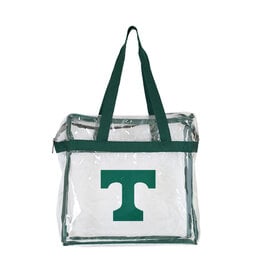 Spirit Products Game Day Sale Clear Stadium Regulation Tote Green Bag