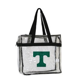 Spirit Products Game Day Sale Clear Stadium Regulation Tote Black Bag