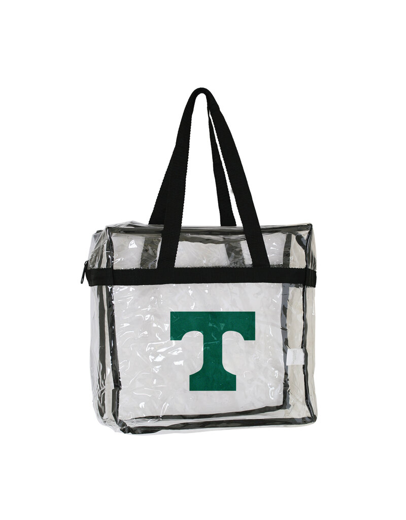 Spirit Products Game Day Sale Clear Stadium Regulation Tote Black Bag