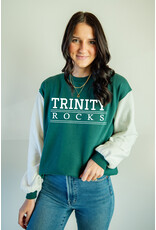 Game Social Final Sale Ladies Two Color Fleece Crew