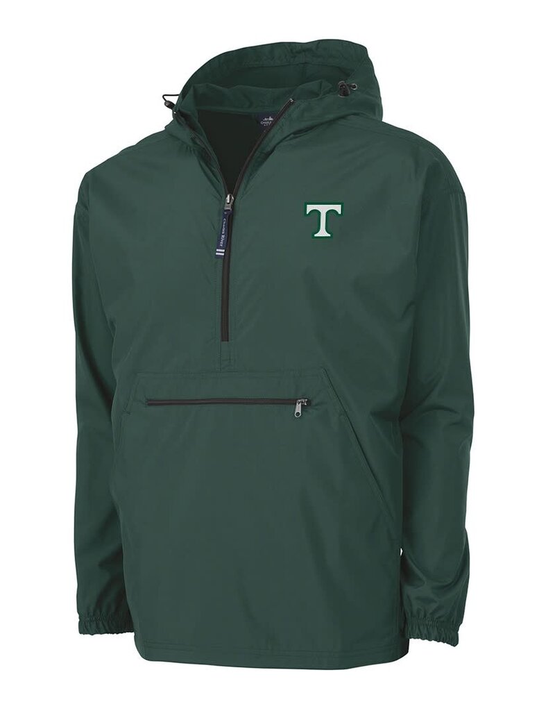 Charles River Green Pack-N-Go Pullover