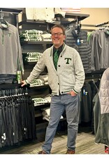 Barbarian Final Sale Classic Worksock Cardigan Forest Stripe