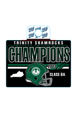 Blue 84 2023 State Football Champs Sticker