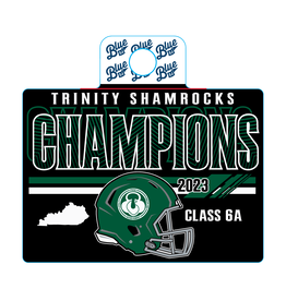 Blue 84 2023 State Football Champs Sticker