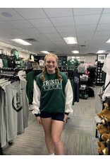 Game Social Final Sale Ladies Two Color Fleece Crew