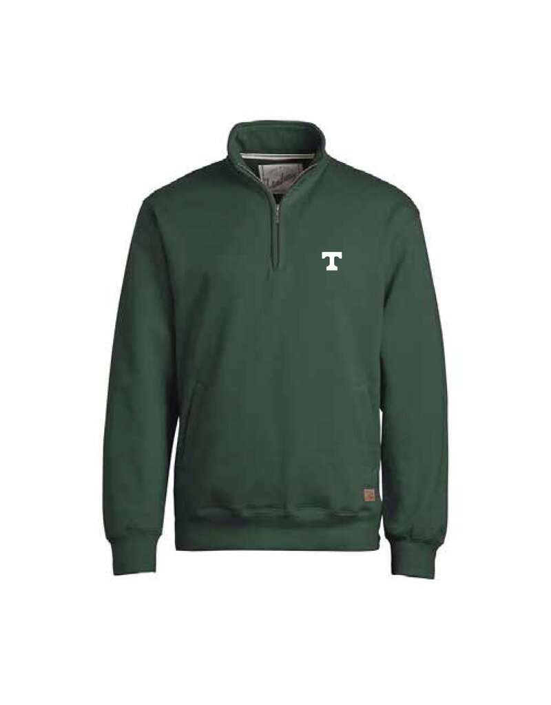 Landway Landway Green Cotton 1/4 Zip w/ side pockets