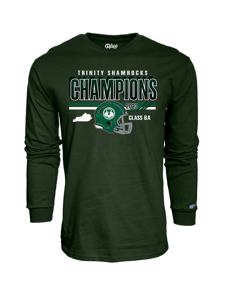 Blue 84 Football State Champs 2023 Long Sleeve Cotton