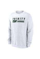 Nike Final Sale Nike White Lacrosse Club Fleece Crew
