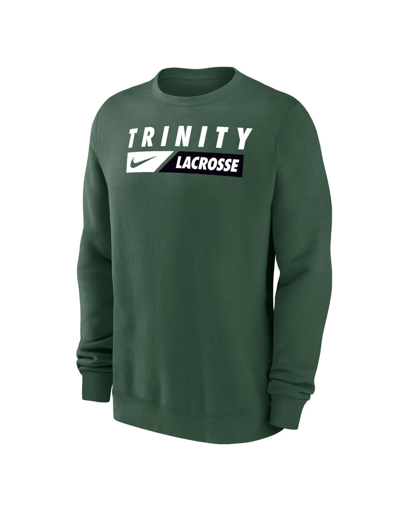 Nike Final Sale Nike Green Lacrosse Club Fleece Crew