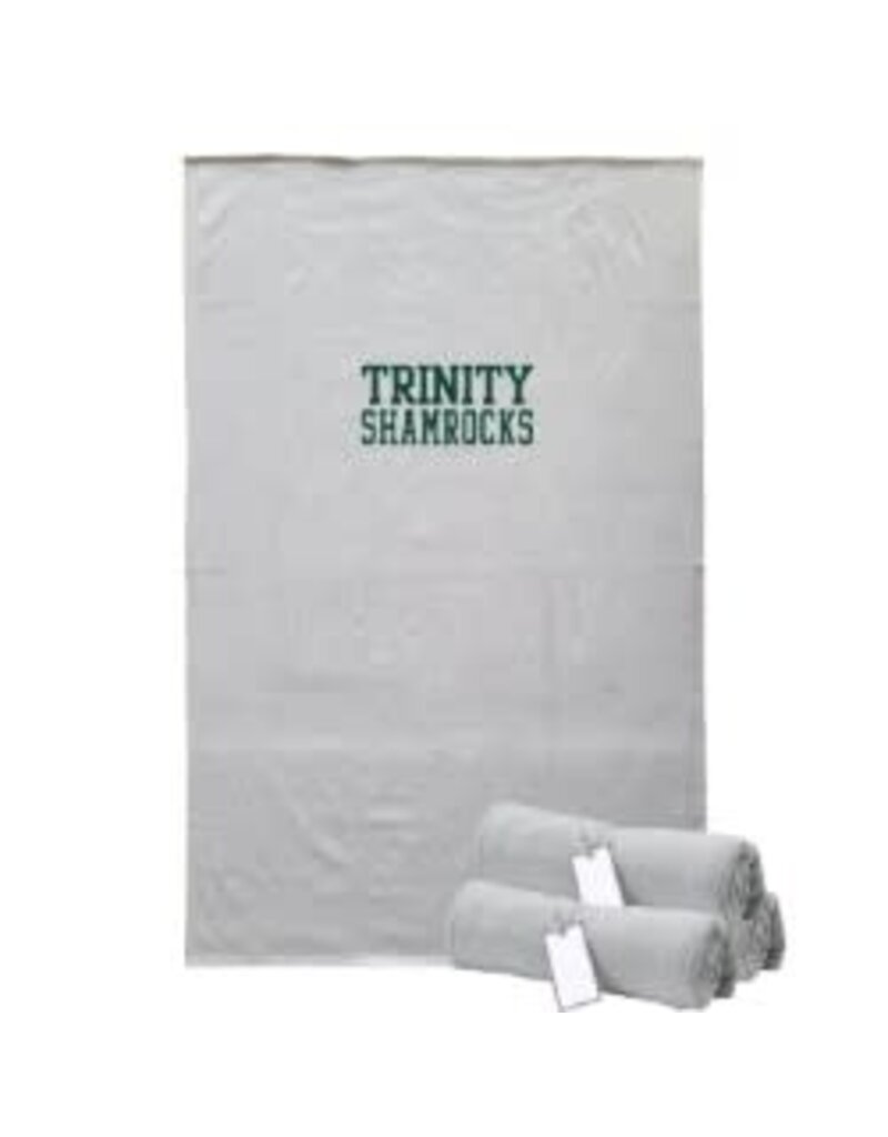MV Sports New Trinity Shamrocks Blanket Gray
