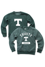Wes & Willy Youth Reversible Fleece Sweatshirt Power T Green
