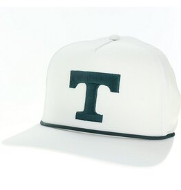 Legacy Athletics Caddy White with Green Rope and T