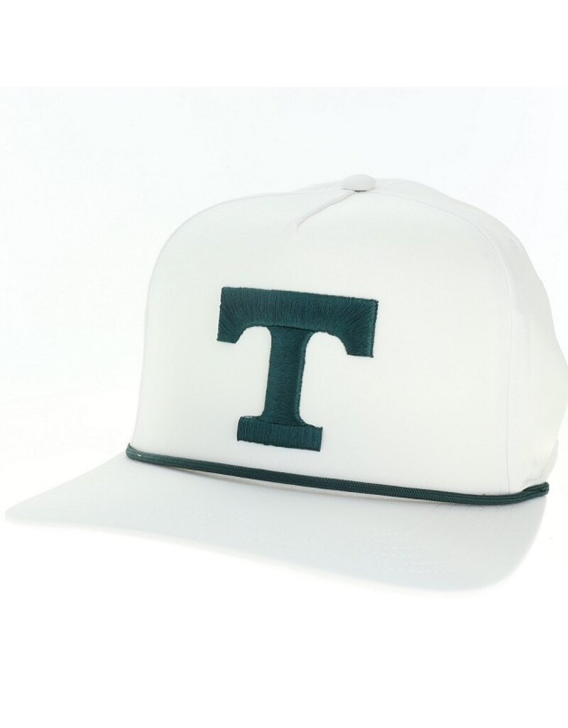 Legacy Athletics Caddy White with Green Rope and T