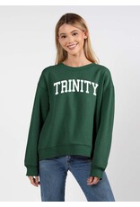 University Girls Final Sale Chicka-D Old School Crew Green
